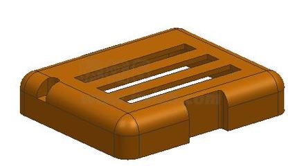 散热器盒盖塑胶模具设计与CAD图纸说明书