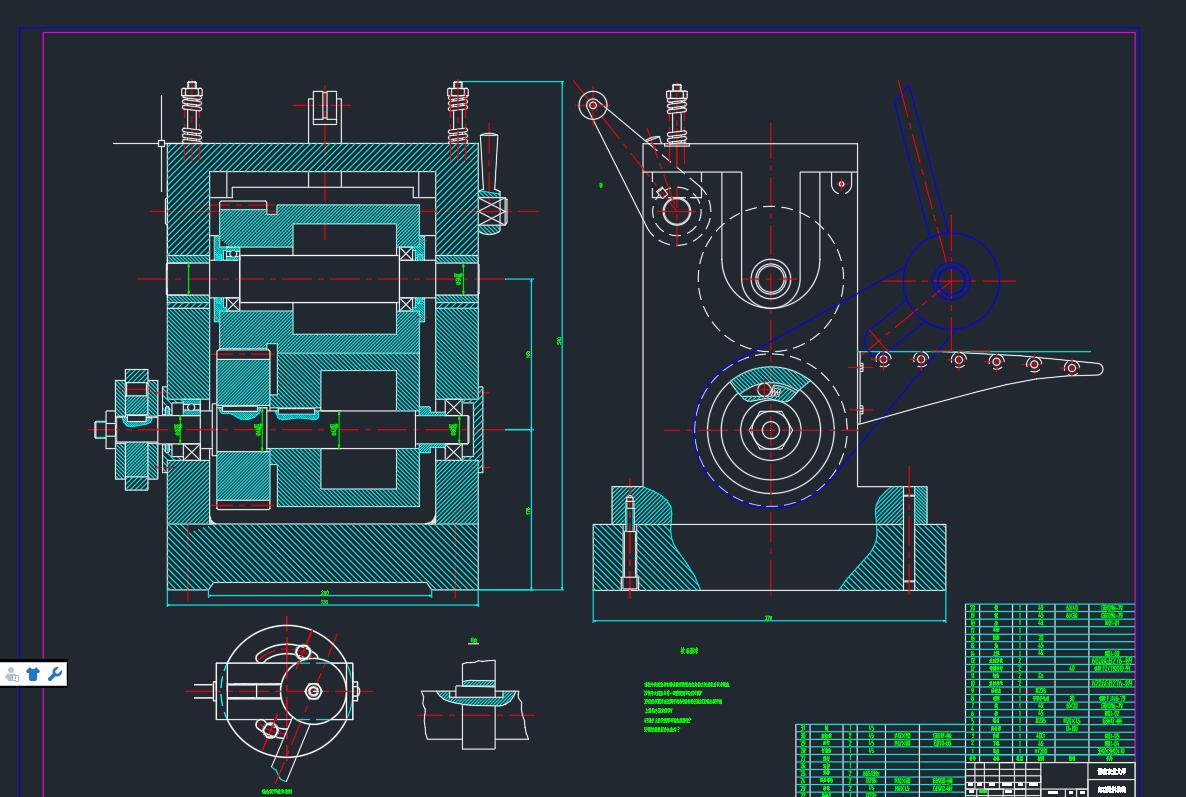 轴瓦冲裁自动送料机构及模具设计 从2D图纸到高效生产的实现