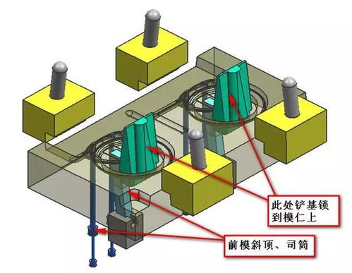 汽车冷气出风口模具设计遇难题 内圈倒扣危机，大师巧思化险为夷